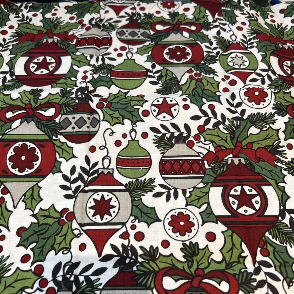 Riley Blake My Mind's Eye Christmas Ball Holly Holiday Cotton Quilting Fabric